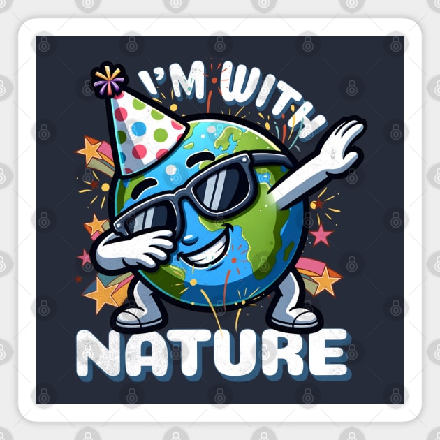 Earth Day April 22 Celebration Magnet by alcoshirts